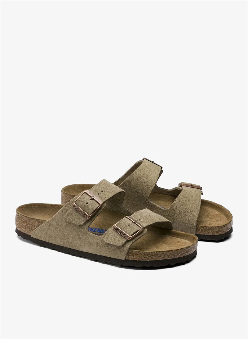 BIRKENSTOCK  Arizona Suede Leather Narrow Fit Sandals for Women | Best Price UAE