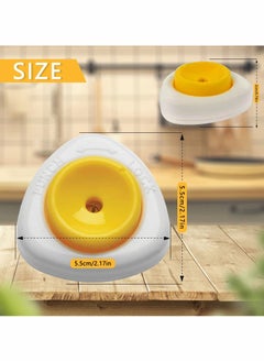 Y&D Hard Boiled Egg Piercer with Safety Lock Feature, for Raw Eggs, Kitchen Dining Bar Cooking Tools Semi-Automatic 4PCS  - Image 2