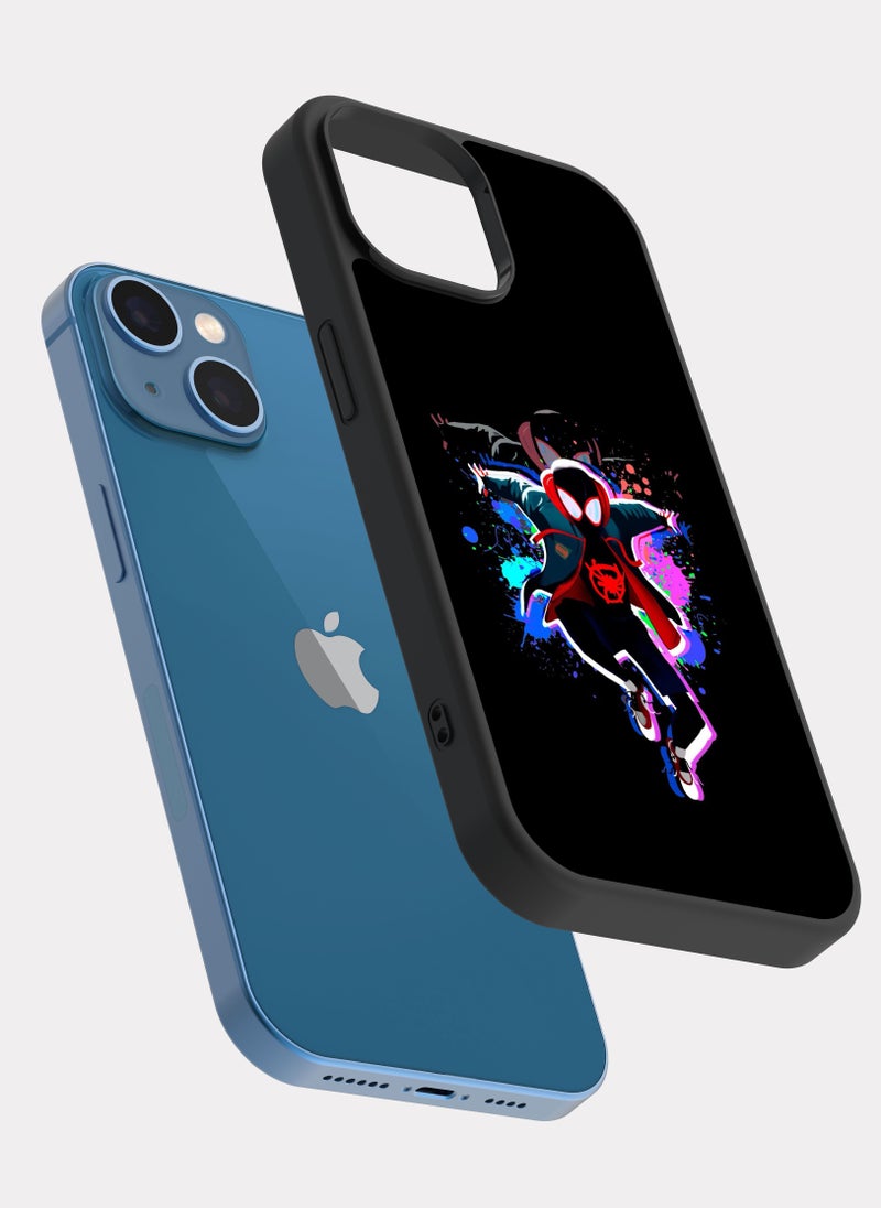 PXLAAT iPhone 13 case cover SpiderMan Miles Morales - Image 2