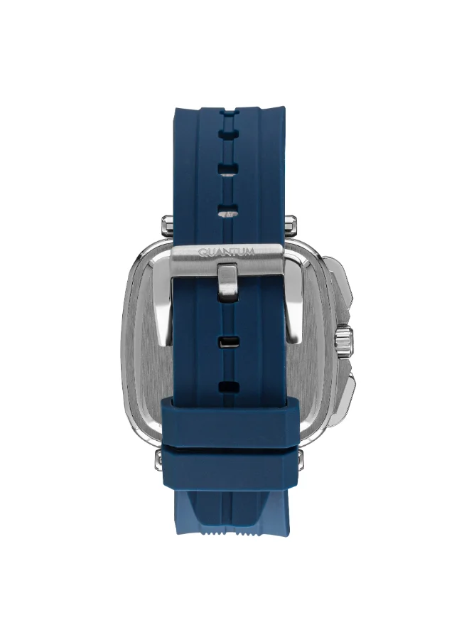 كوانتوم QUANTUM Men's Multi Function Dark Blue Dial Watch - PWG1014.499