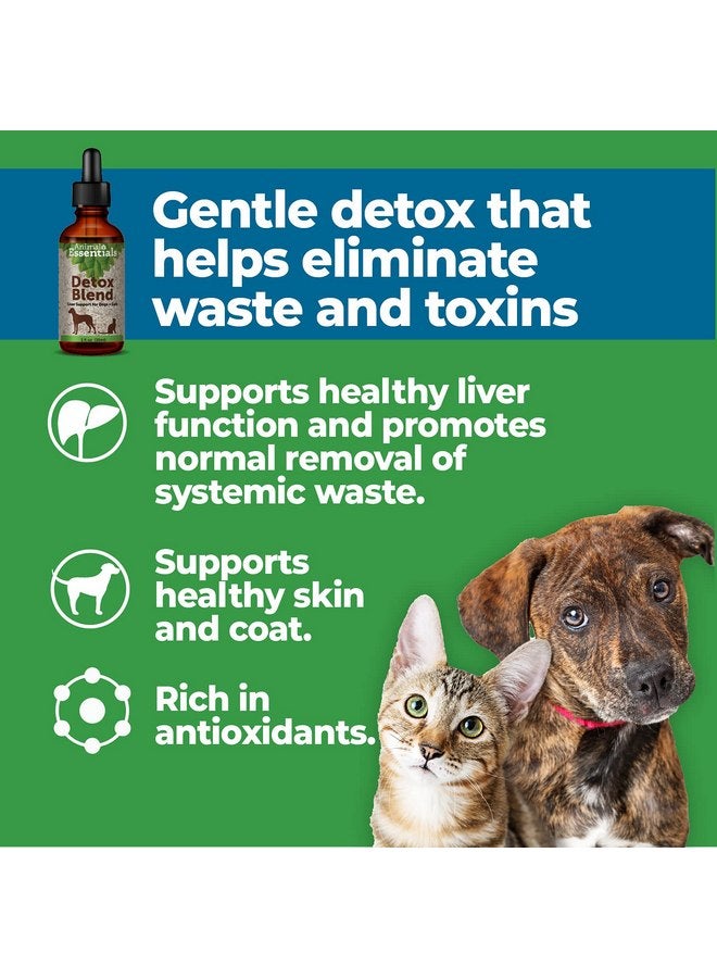 Animal Essentials Detox Blend - Liver Support for Dogs & Cats, Herbal Liver Supplement, Veterinarian Recommended Animal Wellness Tonics - 2 Fl Oz - Image 4