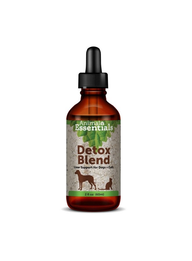 Animal Essentials Detox Blend - Liver Support for Dogs & Cats, Herbal Liver Supplement, Veterinarian Recommended Animal Wellness Tonics - 2 Fl Oz - Image 1