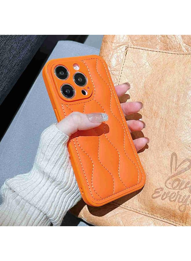 اس-توب جراب لهاتف iPhone 15 Pro Max بفتحة دقيقة على شكل 8، مصنوع من نسيج وسادة هوائية من قماش إيدر داون - Image 2