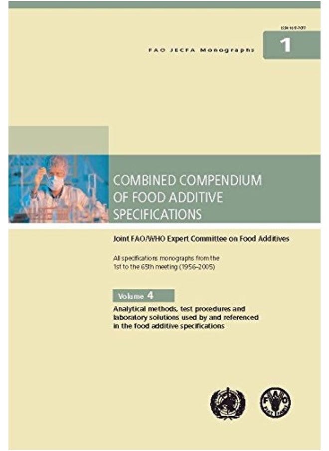 Fao Compendium of food additive specifications 