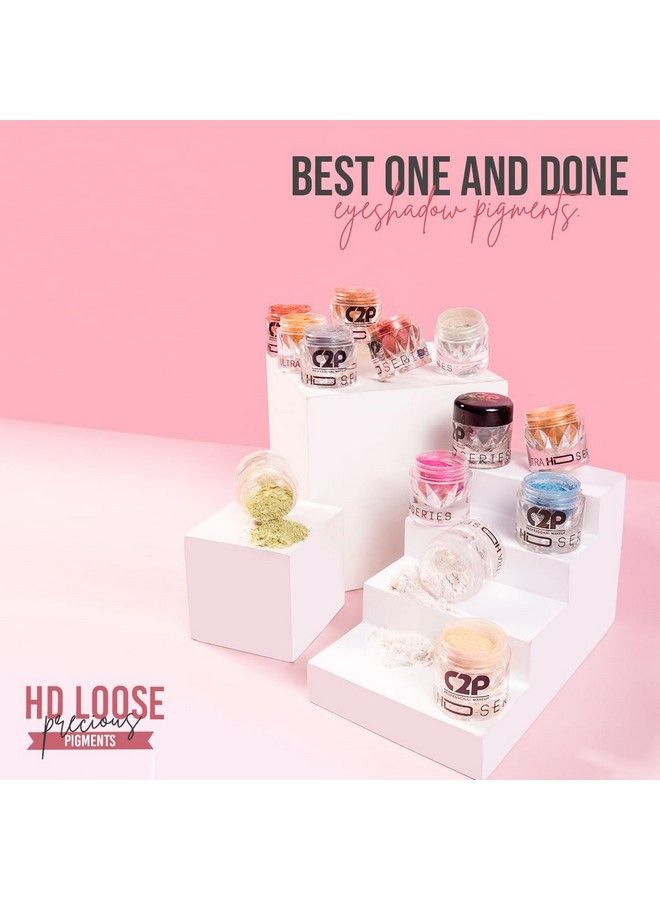 C2P PROFESSIONAL MAKEUP C2P Professional Make Up Hd Loose Pigments Shimmer Eyeshadow Powder For Eye Makeup (Black Diamond 241 02 Gram) - Image 3