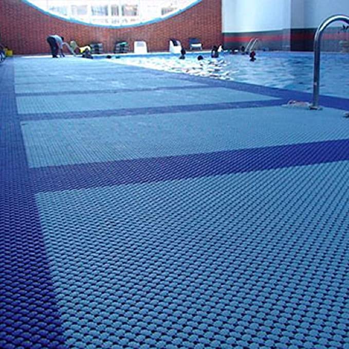 Purav Light Anti Skid Anti Slip Rubber Mat Waterproof Jali Floor Mat for Bathroom Kitchen Balcony Footmats for Home Entrance Door, 2 X 3 feet, Blue - Image 3