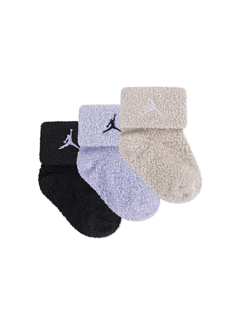 Jordan Jordan Infant 3 Pack Soft &amp; Cozy Bodysuits