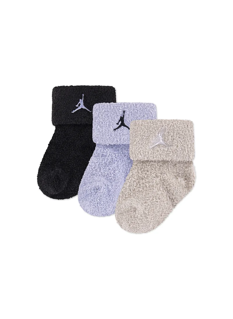 Jordan Jordan Infant 3 Pack Soft &amp; Cozy Bodysuits
