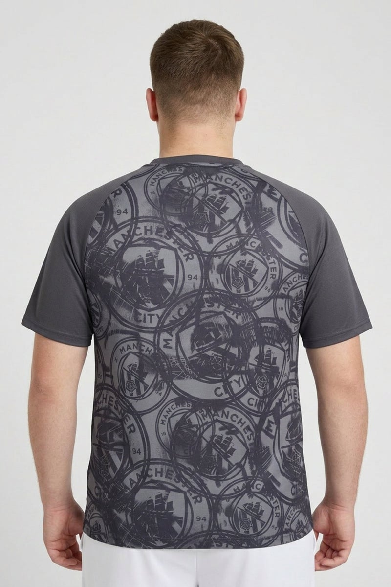 PUMA Men Sportswear Fit Short Sleeve Brand Logo Football T-shirt, Multicolor - Image 4