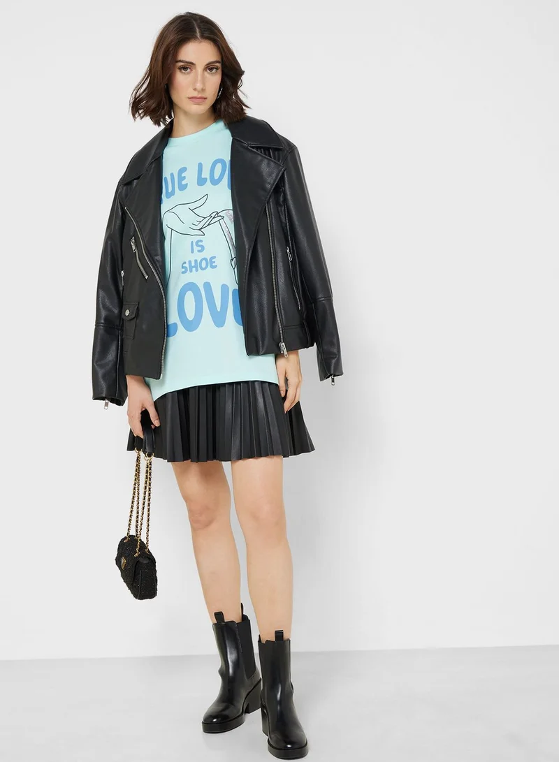 Disney Princess Oversize Graphic T-Shirt