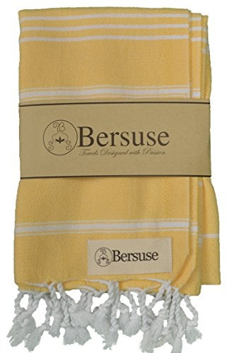 Bersuse Anatolia Bathroom Hand Towels - Premium Cotton Hand Towel for Face - Absorbent, Soft, Lightweight, Space-Saving, Quick-Drying Decorative Turkish Hand Towels - Image 3