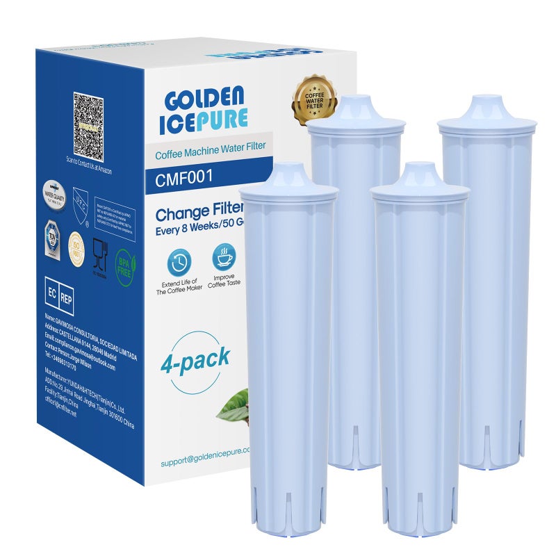 GOLDEN ICEPURE Coffee Machines Water Filter Compatible with Jura Blue Coffee IMPRESSA Series ENA Series GIGA SeriesJura Models 71312 Blue 71311 670074 Pieces
