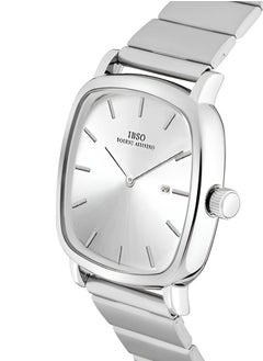آي بي أس أو ساعة IBSO للرجال بسوار من الفضة ومينا مربعة S1206G  - Image 2