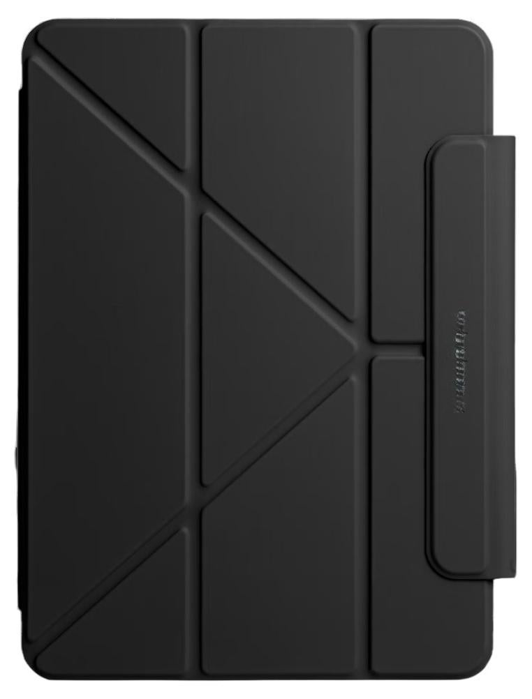 جراب مغناطيسي لجهاز iPad Pro 11 Case 2022/ 2021 / air4/air5 10.9 "/ ipad air6/air7 11" مع حامل قلم رصاص، غطاء حماية ممتاز مع ظهر ناعم من مادة TPU وميزة السكون/التنشيط التلقائي لجهاز iPad Pro 11 متوافق مع (A2228 / A2231 / A2068 / A2230) ، أسود - Image 1