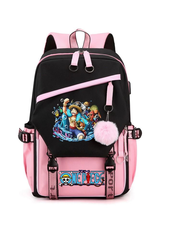 KUYING One Piece New Backpack  Student Backpack Fashionable Travel Backpack  - Image 1