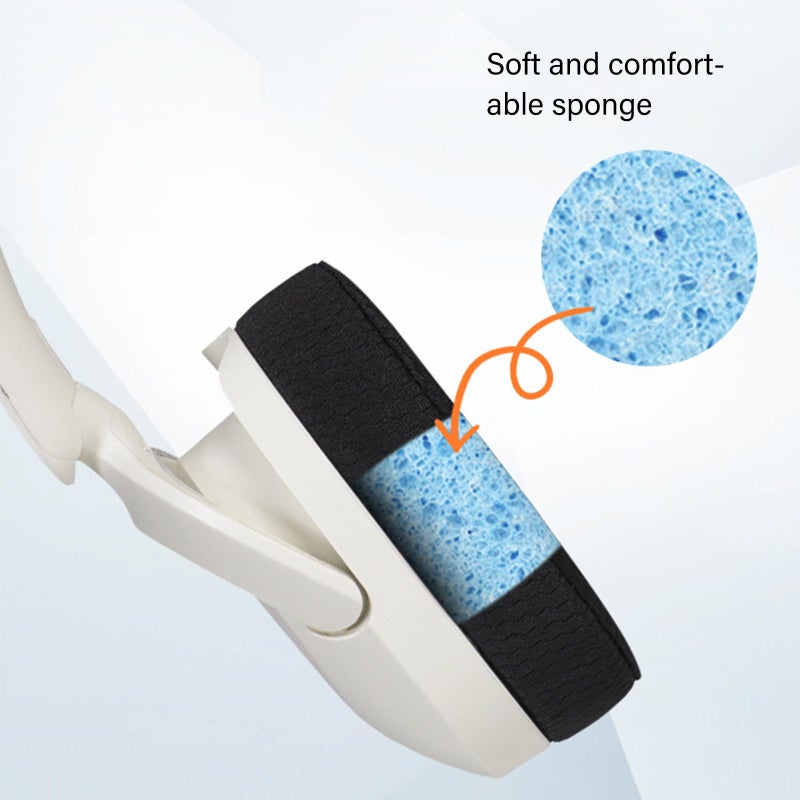 Black Thickened Sponge Earphone Ear Cushions Antislip Design Optimal Sound Noise Isolating Earpads - Image 4