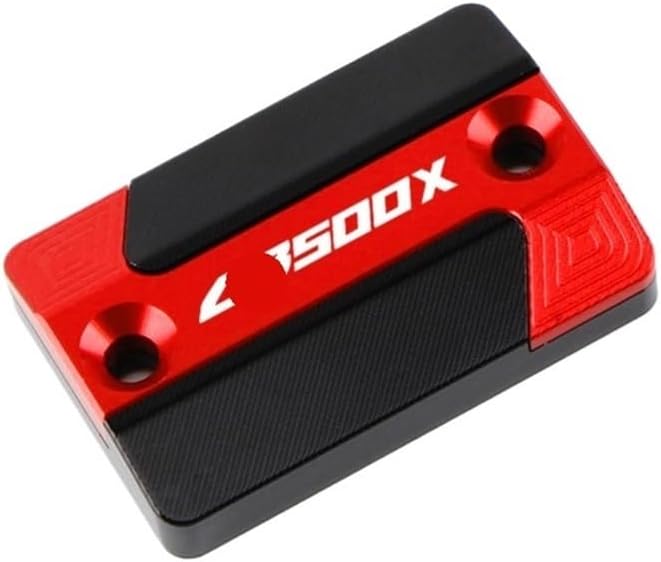 غطاء خزان وقود الدراجة النارية الأحمر، كأس الزيت، غطاء خزان سائل الفرامل الأمامي لسي بي 500X 2013-2023 - Image 2