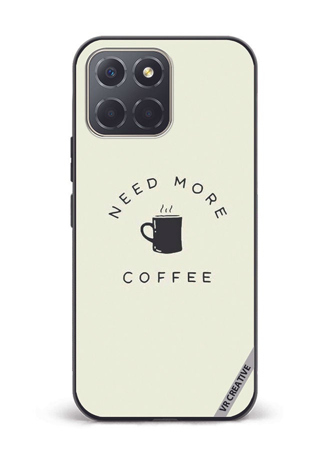VR CREATIVE Protective Case Cover For Honor X6 Need More Coffee Design Multicolour - Image 1