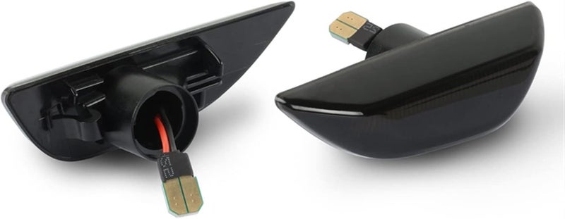 QASULER Dynamic Amber Side Marker Turn Signal Lights - Image 1