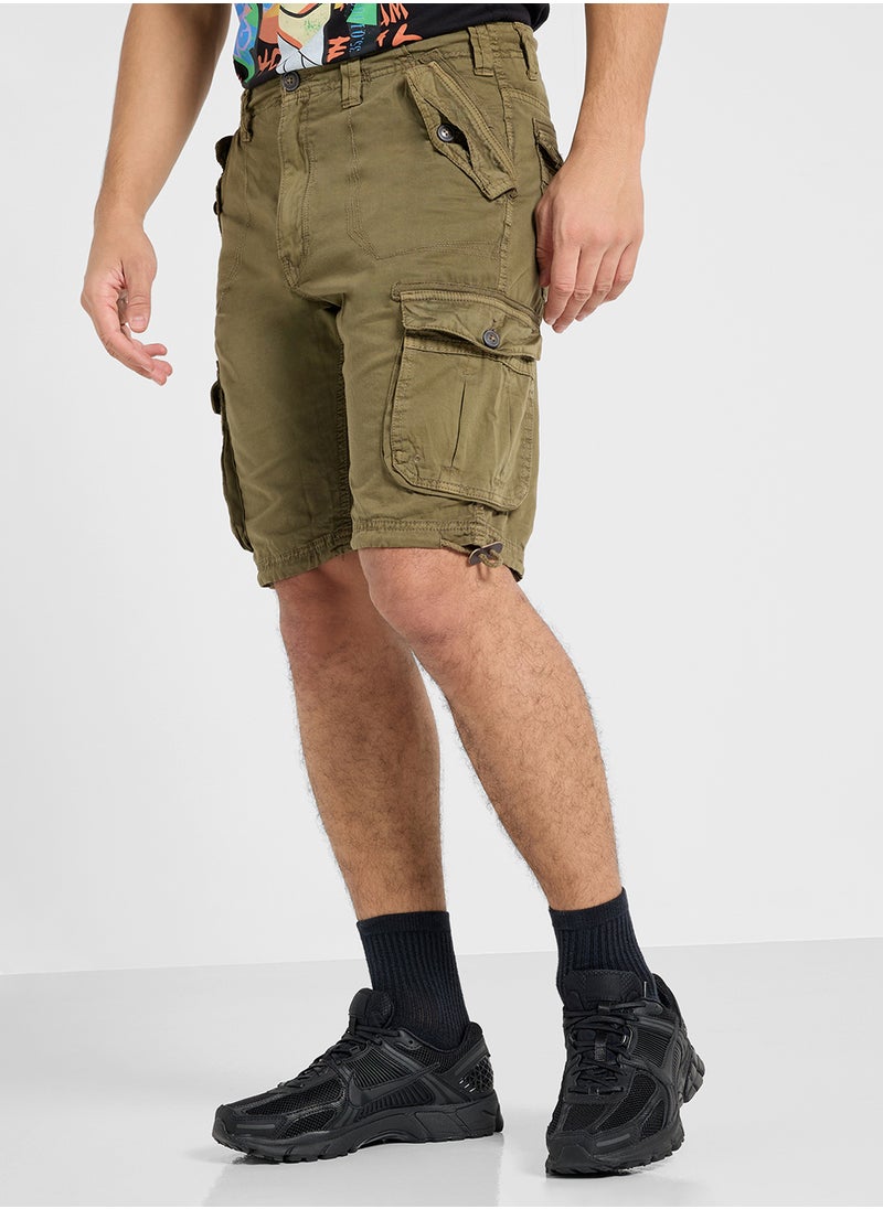 BRAVE SOUL - Cargo Pocket Shorts - Image 1