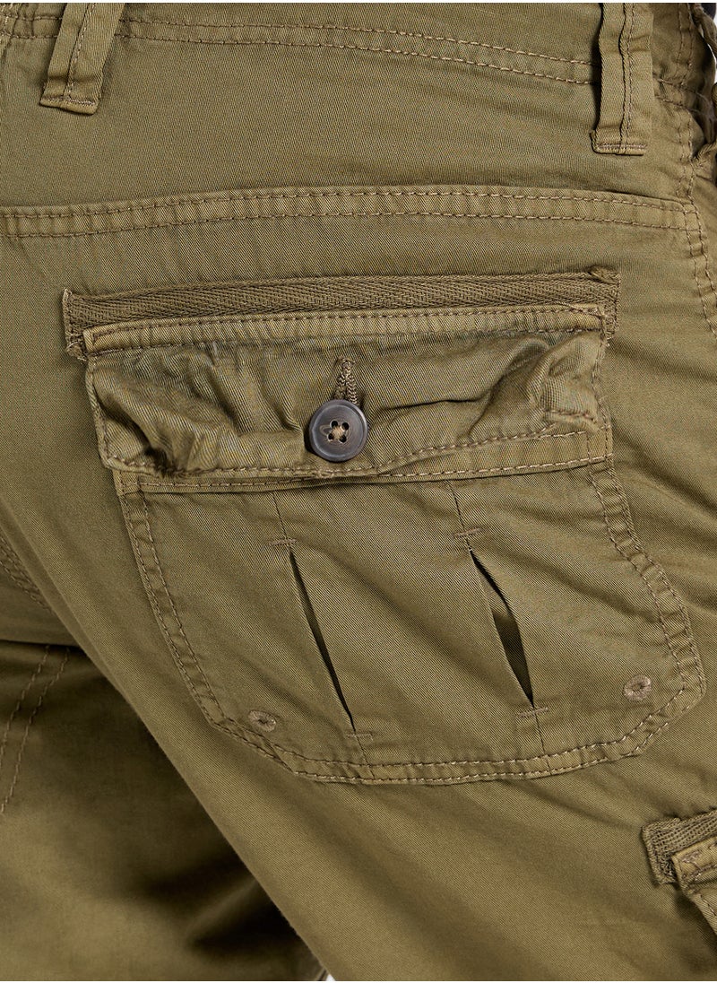 BRAVE SOUL - Cargo Pocket Shorts - Image 1