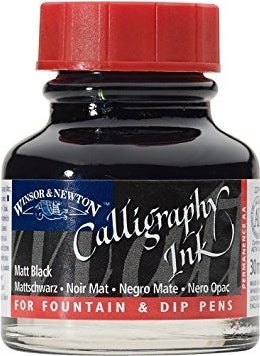 Calligraphy Ink Calligraphy Ink 30 ml. Matt Black
