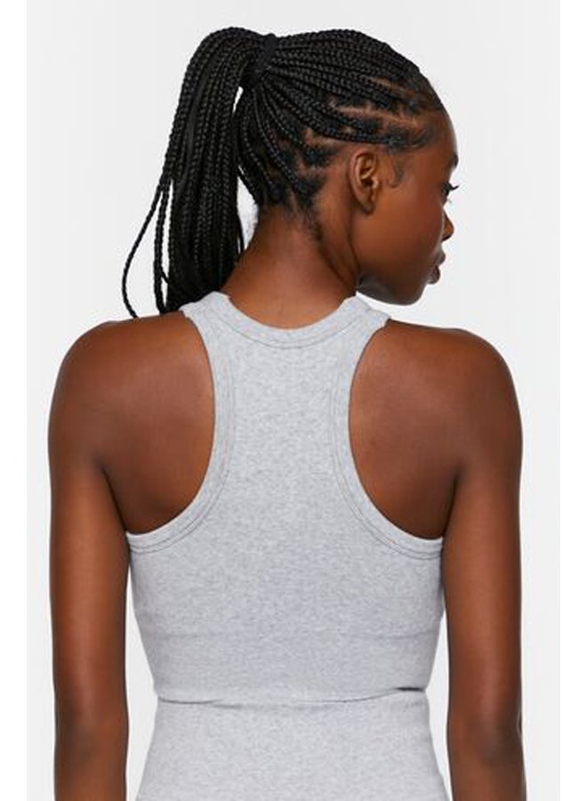 FOREVER 21 حمالة صدر رياضية بدون درزات بتصميم Racerback  - Image 3