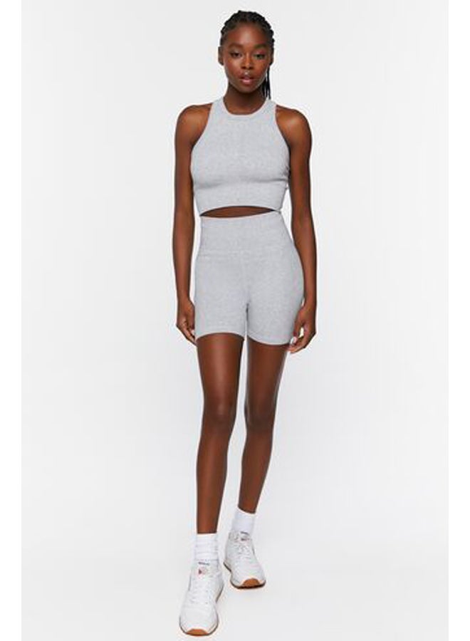 FOREVER 21 حمالة صدر رياضية بدون درزات بتصميم Racerback  - Image 4