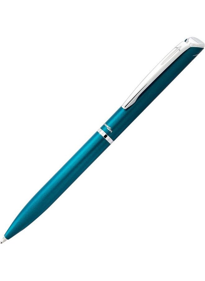 Pentel Energel Style Pen With 2 Refills 0.7Mm Medium Line Executive Pen Twist Action Refillable Rollerball Gel Pentel Pen Luxury Pen With Velvetlined Gift Box Teal Blue Barrel - pzsku/ZADAC404D7552816742D2Z/45/_/1693986040/e8f56a0a-c4f7-4307-bd53-1992a8435360