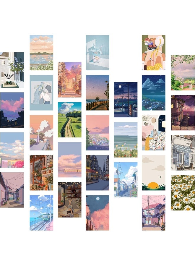 Unquote Unquote Anime Collection Posters | Set of 30 | 4x6 inch each | Unframed - Image 1