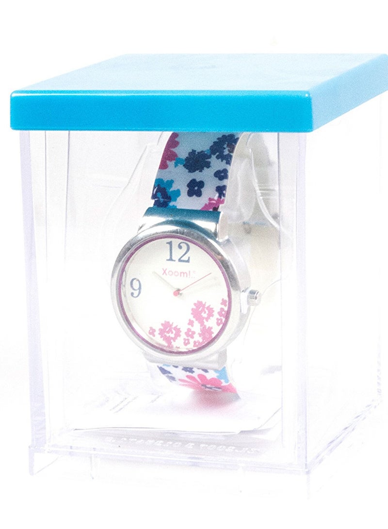 Xoom Wristwatch Women Silicone Cord Classic Multicolour - Image 4