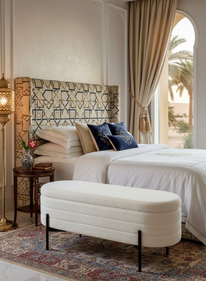 Living Modern Storage Bench For Bedroom, Living Room 100x46x40 CM - Image 3