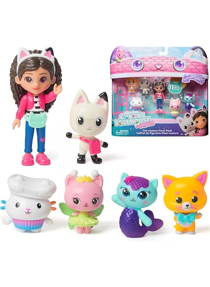 Gabby's Dollhouse مجموعة هدايا شخصيات فيلم منزل غابي للدمى 6072633 - Image 1
