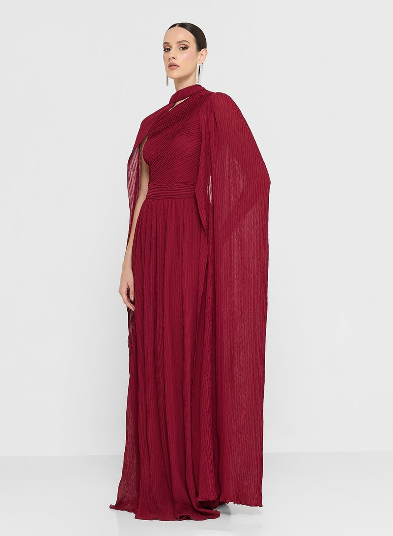 Namshi x Dress With Deatchable Exaggerated Sleeves - Image 2