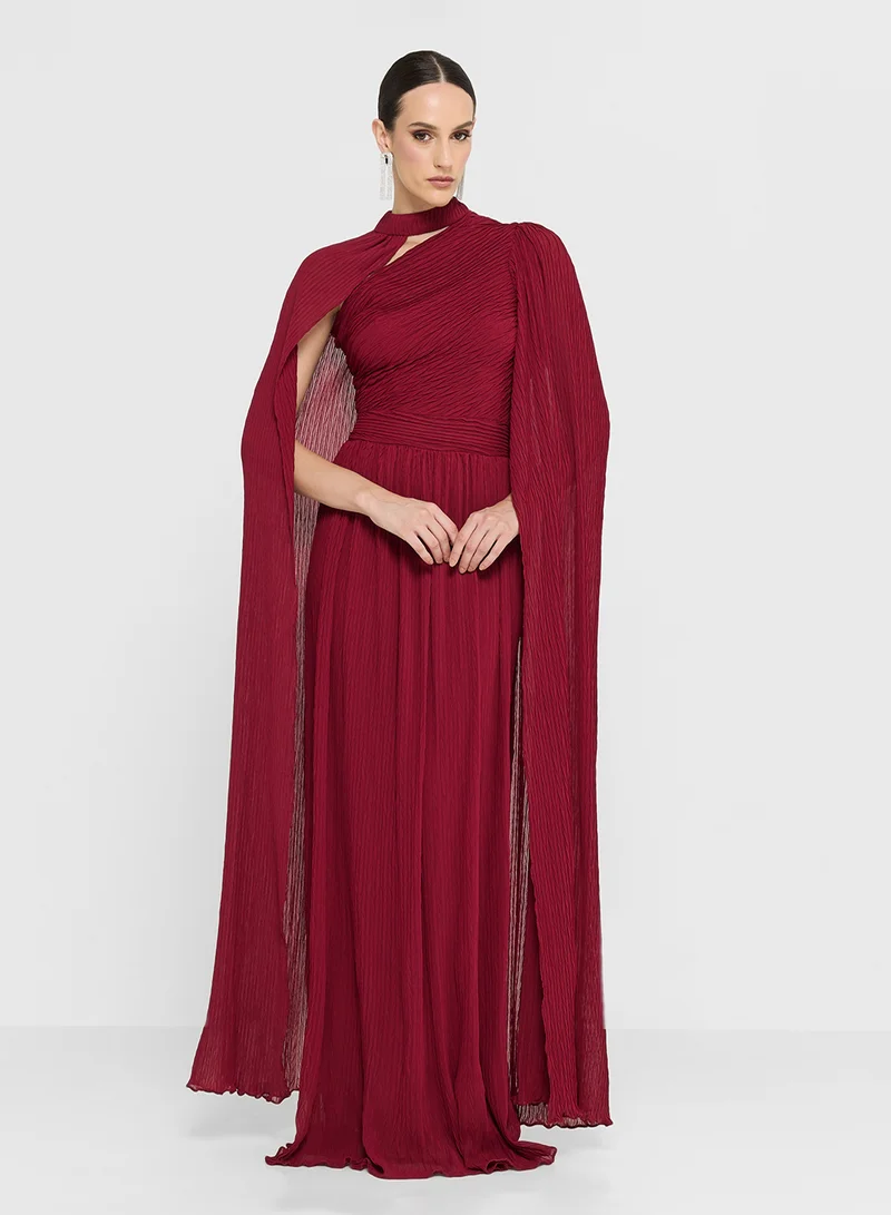 Namshi x Dress With Deatchable Exaggerated Sleeves