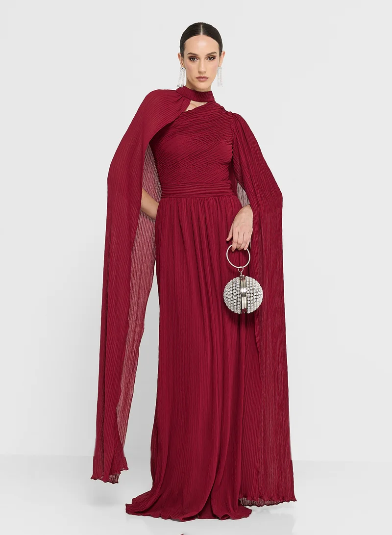 Namshi x Dress With Deatchable Exaggerated Sleeves