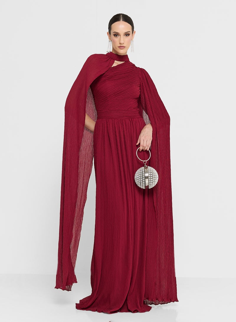 Namshi x Dress With Deatchable Exaggerated Sleeves - Image 5