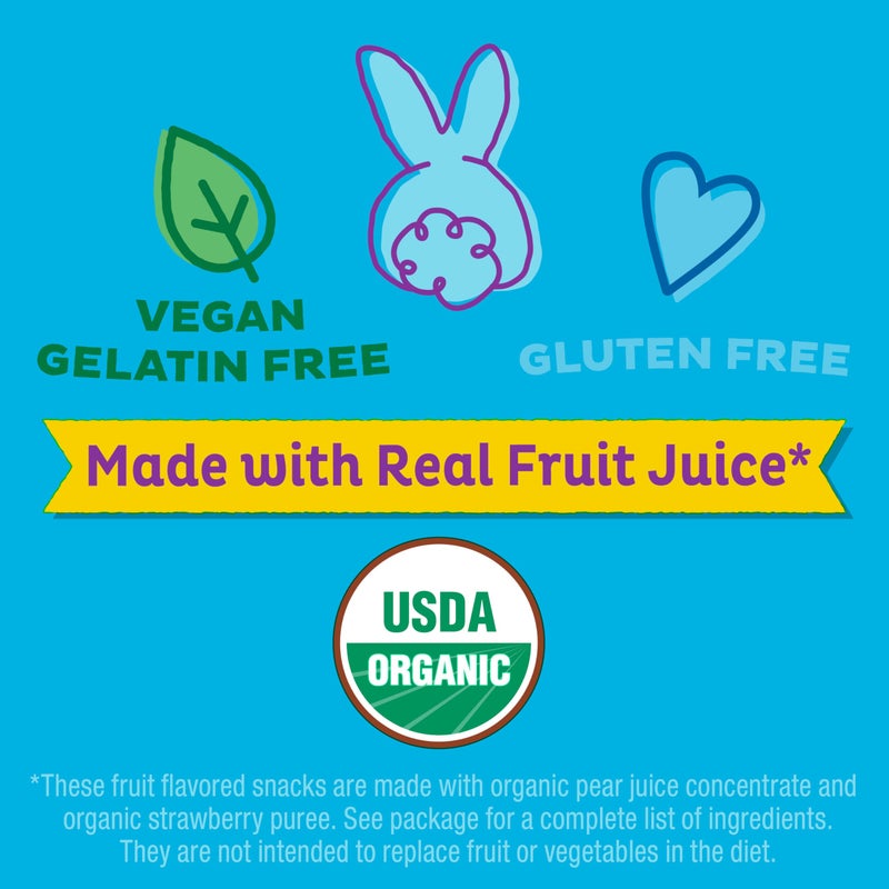 Annie's Organic Fruit Tape, Swirly Strawberry and Bendy Berry, Gluten Free, Variety Pack, 12 Rolls, 9 oz - Image 4