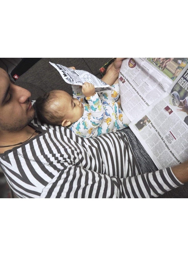People People Brain Builders: Baby Newspaper - Crinkly Baby Toy - Image 1