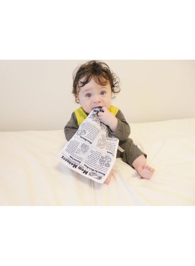 People People Brain Builders: Baby Newspaper - Crinkly Baby Toy - Image 3