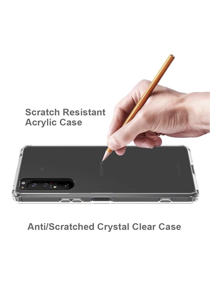 general Silicone case for Sony Xperia 1 II/Sony Xperia 5 Plus case, Sony Xperia 1 II/Sony Xperia 5 Plus Clear Back Shockproof TPU Bumper Phone - Image 5