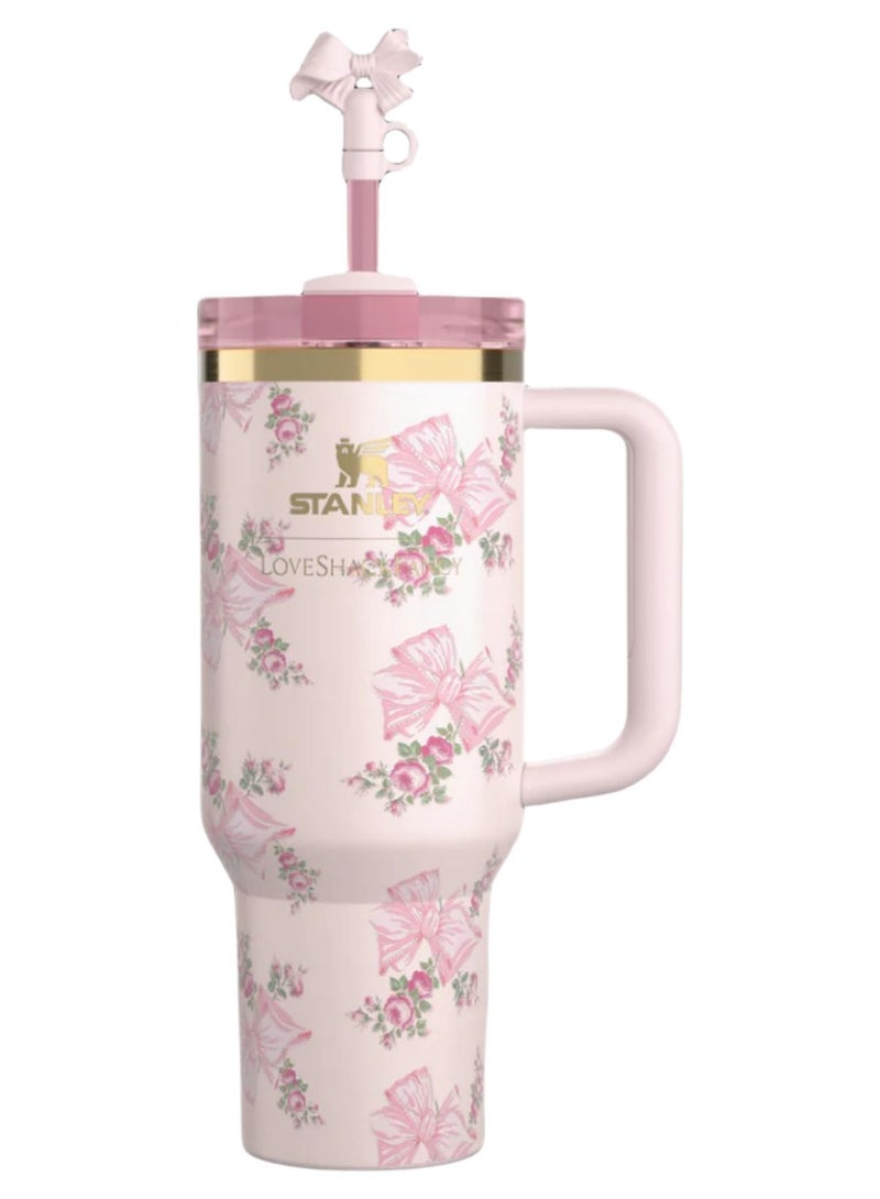 ستانلي العاشر loveshackfancy عطلة الطرف | 40 اوقية ( الاونصة ) روزا بوكس الوردي - Image 1