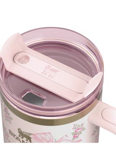 Stanley The Stanley X LoveShackFancy Holiday Quencher | 40 OZ Rosa Beaux Pink  - Image 4