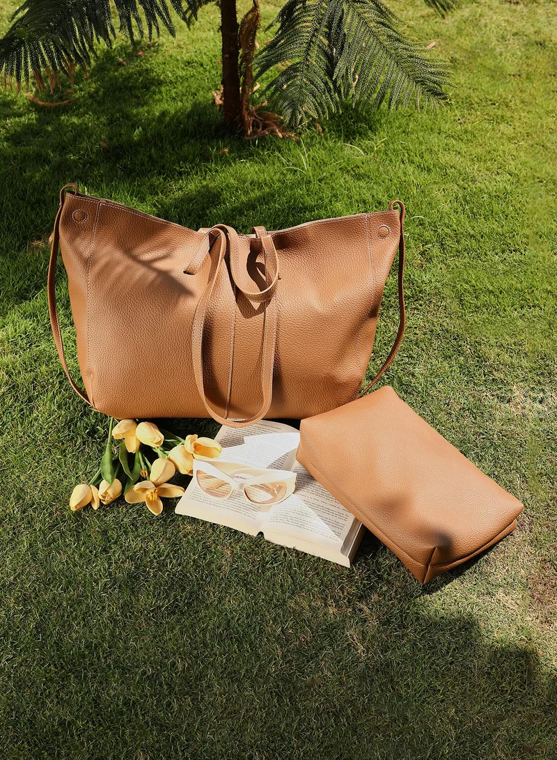 Tote And Pouch Set