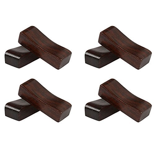Cucumis Simple Modern Ebony Chopsticks Rack Fine Tableware Chopsticks Holder Table Creation Household Tableware Rack Chopstick Stand Rest Rack Spoon Fork Knife Holder 8 Pcs - Image 1