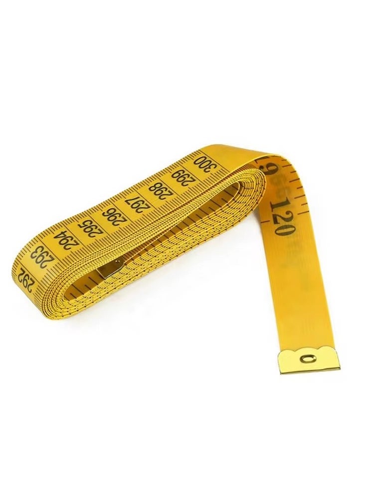 Generic Tape Measure Body Measurements Ruler Sewing Sewing Craft Yellow/Black 3M  - Image 1