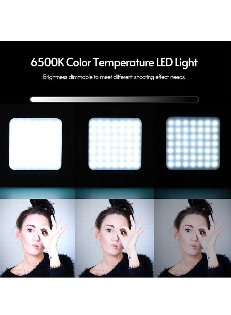 Vlogging Studio Kit for Mobile Phone & Camera – Complete Video Shooting Setup with Microphone, LED Light, and Tripod Holder - Image 3