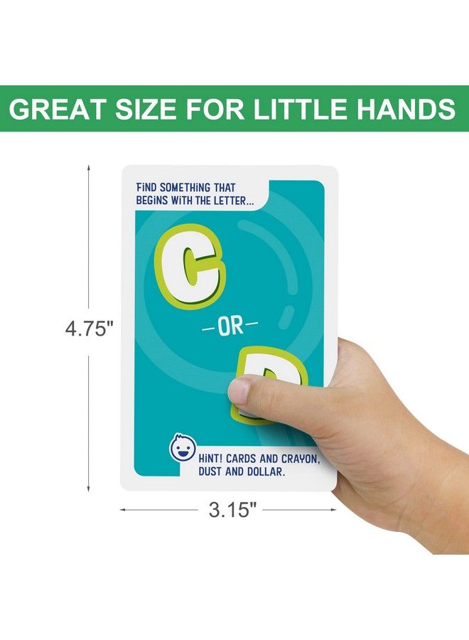 LotFancy Scavenger Hunt Games For Kids 88 Task Cards Jumbo Size Fun Outdoor Indoor Activities Toy Card Games For Family Game Night Camping Party Gifts For Ages 2+ - Image 4