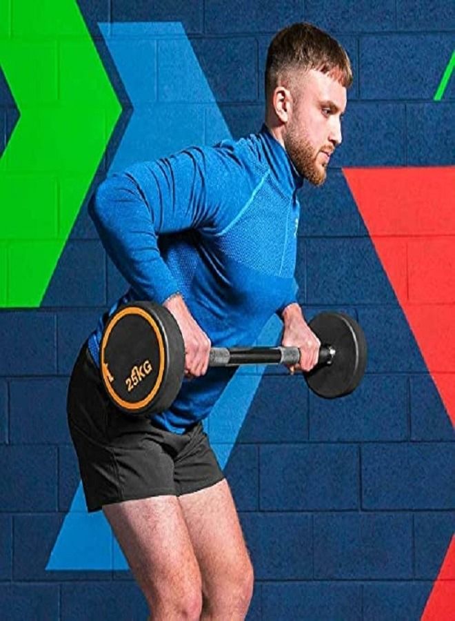ULTIMAX Fixed Barbell Weight Bar Workout Equipment for Gym Training-20kg - Image 5