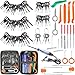 Kikerike Terminal Removal Kit 96 Pcs Electrical Connector Pin Extractor Set for Automotive Car Household Devices Depinning and Wire Terminal Release Tools - Image 2